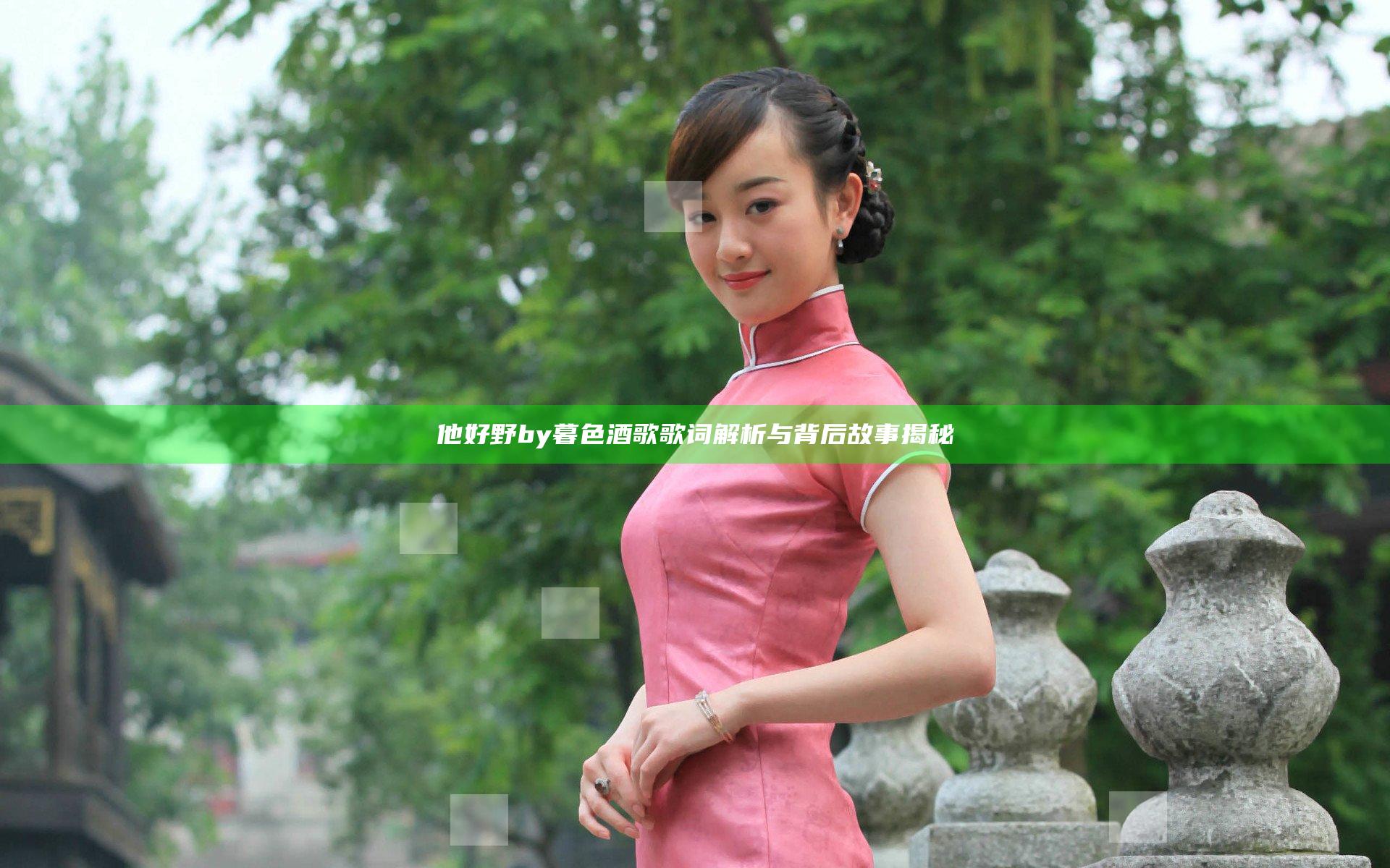 他好野by暮色酒歌歌词解析与背后故事揭秘